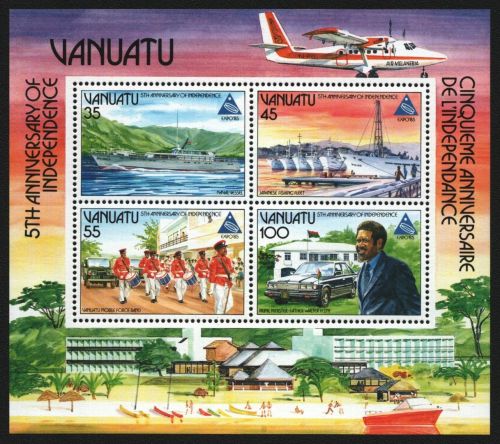 Vanuatu 1985 - Mi-Nr. Block 8 ** - MNH - Schiffe / Ships