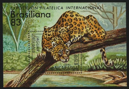 Nicaragua 1983 - Mi-Nr. Block 153 ** - MNH - Wildtiere / Wild animals