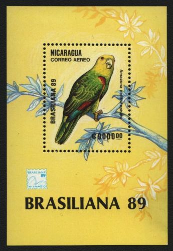 Nicaragua 1989 - Mi-Nr. Block 184 ** - MNH - Vögel / Birds