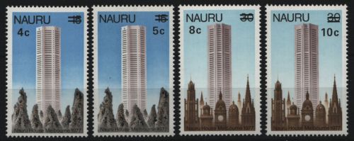 Nauru 1978 - Mi-Nr. 158-161 ** - MNH - Freimarken / Definitives