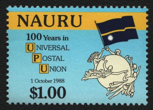 Nauru 1988 - Mi-Nr. 353 ** - MNH - UPU