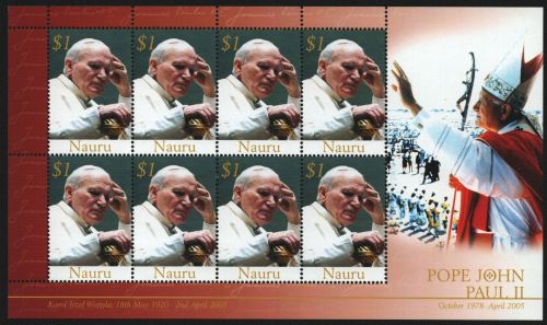 Nauru 2005 - Mi-Nr. 593 ** - MNH - KLB - Papst Johannes Paul II