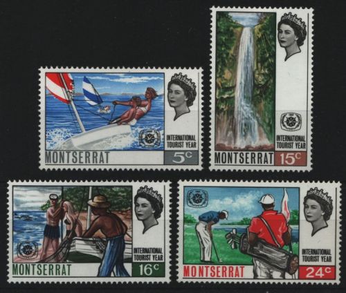 Montserrat 1967 - Mi-Nr. 188-191 ** - MNH - Tourismus