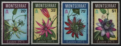 Montserrat 1973 - Mi-Nr. 287-290 ** - MNH - Blumen / Flowers