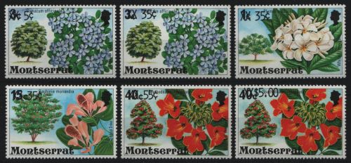 Montserrat 1980 - Mi-Nr. 431-436 ** - MNH - Blüten / Blossoms