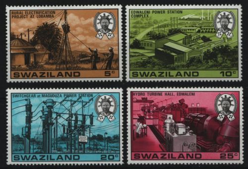Swaziland 1978 - Mi-Nr. 289-292 ** - MNH - Elektrizitätswerke