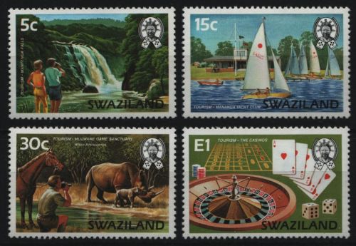 Swaziland 1981 - Mi-Nr. 371-374 ** - MNH - Tourismus
