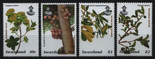 Swaziland 1996 - Mi-Nr. 660-663 ** - MNH - Pflanzen / Plants