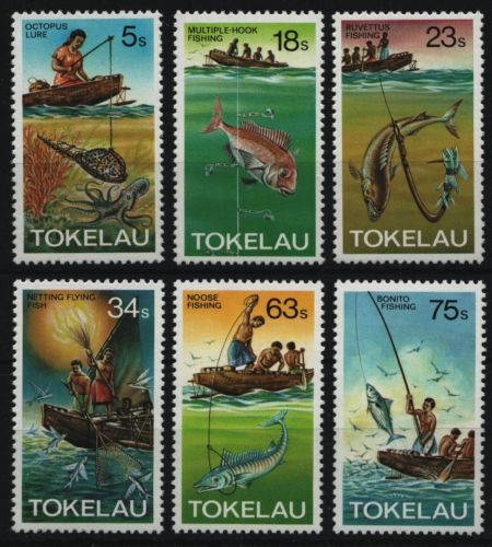 Tokelau 1982 - Mi-Nr. 78-83 ** - MNH - Fische / Fish