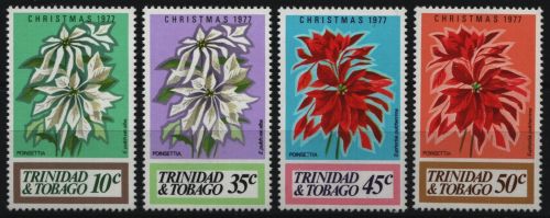 Trinidad & Tobago 1977 - Mi-Nr. 358-361 ** - MNH - Blumen / Flowers