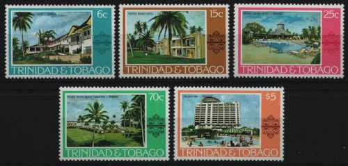 Trinidad & Tobago 1978 - Mi-Nr. 362-366 ** - MNH - Hotels