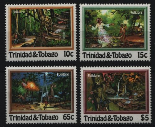 Trinidad & Tobago 1982 - Mi-Nr. 454-457 ** - MNH - Sagen