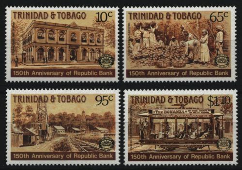 Trinidad & Tobago 1987 - Mi-Nr. 550-553 ** - MNH - Landesbank
