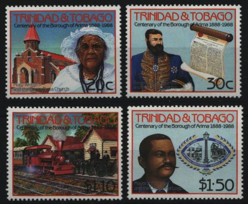 Trinidad & Tobago 1988 - Mi-Nr. 567-570 ** - MNH - Stadt Arima