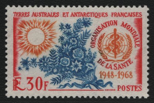 TAAF 1968 - Mi-Nr. 44 ** - MNH - WHO (II)