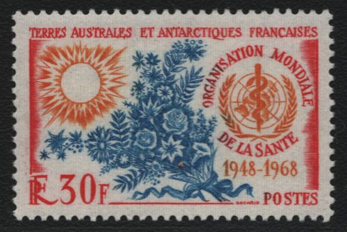 TAAF 1968 - Mi-Nr. 44 ** - MNH - WHO (III)