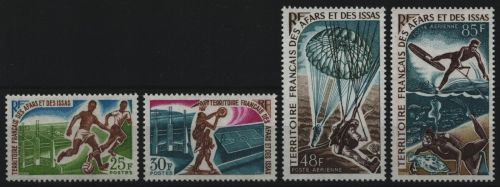 Afar und Issa 1967 - Mi-Nr. 7-10 ** - MNH - Sport