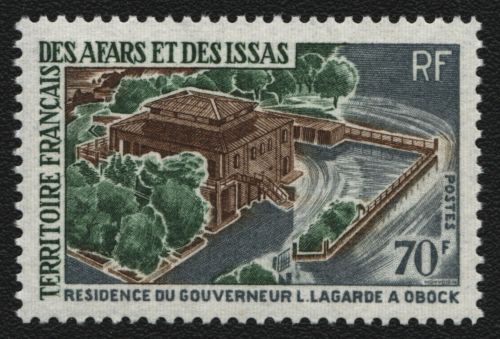 Afar und Issa 1969 - Mi-Nr. 28 ** - MNH - Residenz des Gouverneurs