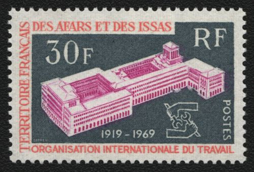 Afar und Issa 1969 - Mi-Nr. 33 ** - MNH - ILO