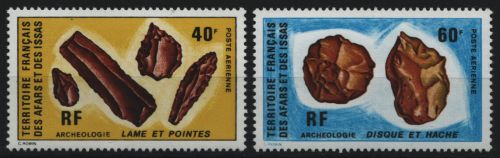 Afar und Issa 1973 - Mi-Nr. 88-89 ** - MNH - Archäologische Funde
