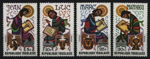 Togo 1978 - Mi-Nr. 1286-1289 A ** - MNH - Die vier Evangelisten