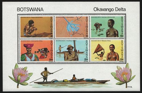 Botswana 1978 - Mi-Nr. Block 13 ** - MNH - Okavango Delta