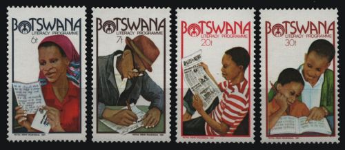 Botswana 1981 - Mi-Nr. 273-276 ** - MNH - Alphabetisierung