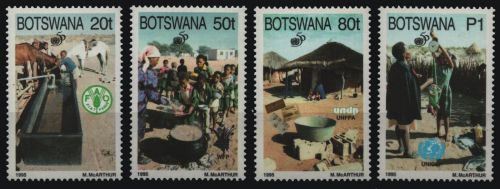 Botswana 1995 - Mi-Nr. 582-585 ** - MNH - UNO