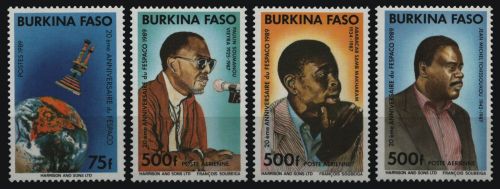 Burkina Faso 1989 - Mi-Nr. 1198-1201 ** - MNH - Filmfestival