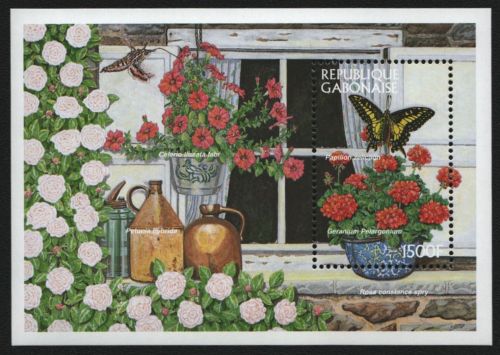 Gabun 1997 - Mi-Nr. Block 92 ** - MNH - Schmetterlinge / Butterflies