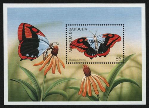 Barbuda 1998 - Mi-Nr. Block 306 ** - MNH - Schmetterlinge / Butterflies
