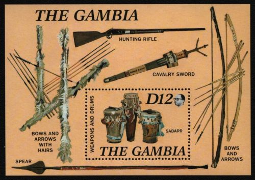 Gambia 1987 - Mi-Nr. Block 31 ** - MNH - Musikinstrumente