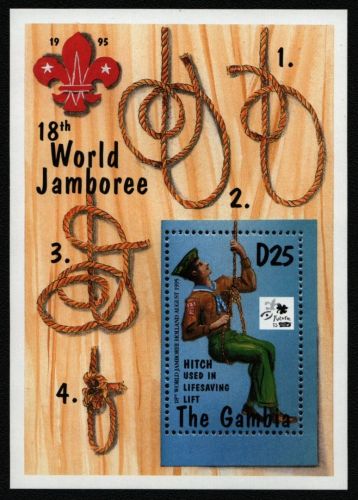 Gambia 1995 - Mi-Nr. Block 253 ** - MNH - Pfadfinder / Scouts