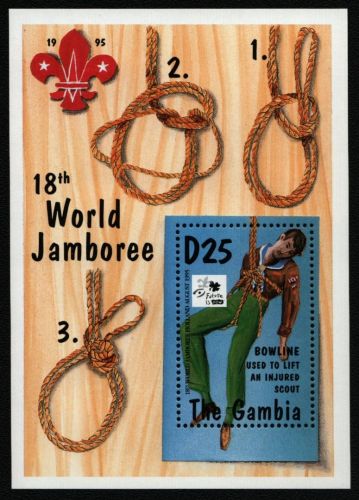 Gambia 1995 - Mi-Nr. Block 254 ** - MNH - Pfadfinder / Scouts