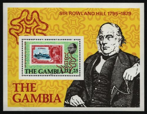 Gambia 1979 - Mi-Nr. Block 4 ** - MNH - Marke auf Marke
