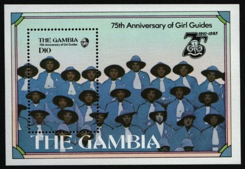 Gambia 1985 - Mi-Nr. Block 19 ** - MNH - Pfadfinder / Scouts