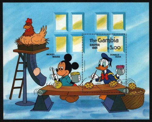 Gambia 1984 - Mi-Nr. Block 9 ** - MNH - Disney