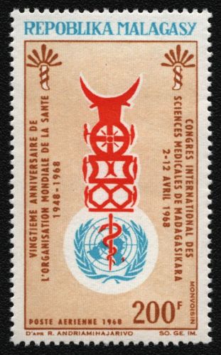 Madagaskar 1968 - Mi-Nr. 579 ** - MNH - WHO