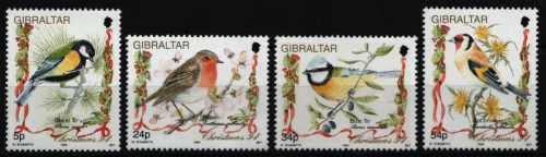 Gibraltar 1994 - Mi-Nr. 702-705 ** - MNH - Vögel / Birds