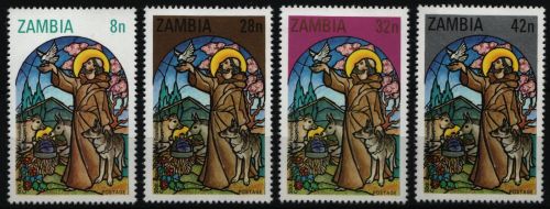 Sambia 1980 - Mi-Nr. 237-240 ** - MNH - Weihnachten / X-mas
