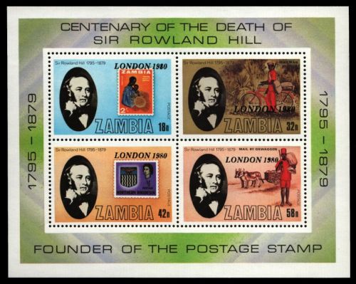 Sambia 1980 - Mi-Nr. Block 8 ** - MNH - LONDON 1980