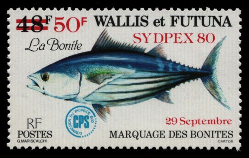 Wallis & Futuna 1980 - Mi-Nr. 382 ** - MNH - Fische / Fish