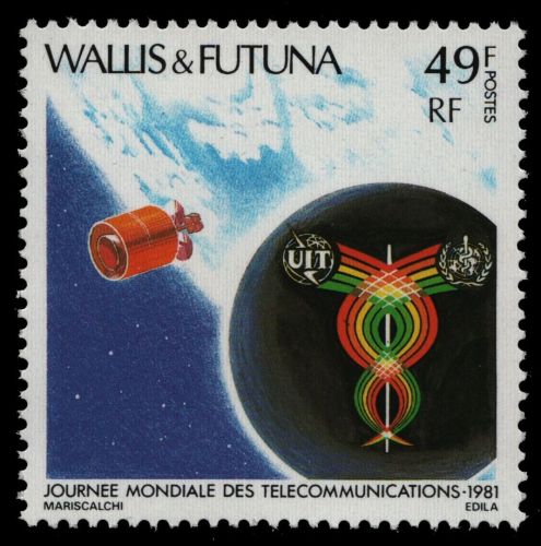 Wallis & Futuna 1981 - Mi-Nr. 388 ** - MNH - Weltfernmeldetag