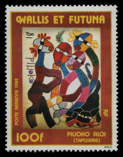 Wallis & Futuna 1982 - Mi-Nr. 408 ** - MNH - Wandteppich