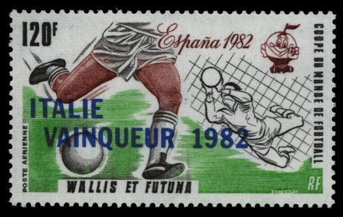 Wallis & Futuna 1982 - Mi-Nr. 428 ** - MNH - Fußball / Soccer