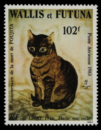 Wallis & Futuna 1983 - Mi-Nr. 442 ** - MNH - Katzen / Cats