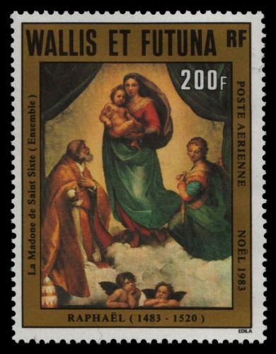 Wallis & Futuna 1983 - Mi-Nr. 456 ** - MNH - Weihnachten - Gemälde / Paintings