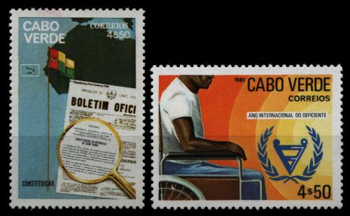 Kap Verde 1981 - Mi-Nr. 439 & 444 ** - MNH - 2 Ausgaben