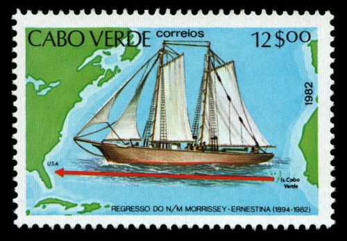 Kap Verde 1982 - Mi-Nr. 466 ** - MNH - Schiffe / Ships