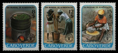 Kap Verde 1986 - Mi-Nr. 506-508 ** - MNH - FAO
